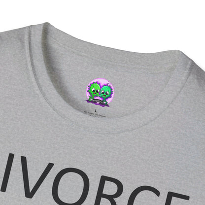 Adult Unisex "Divorce Is Just IRL Gquit" T-shirt