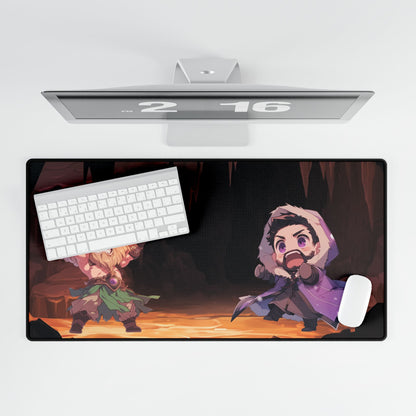 Chibi Spelunkers Desk Mat
