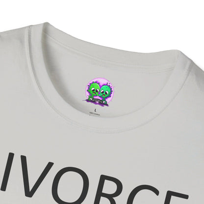 Adult Unisex "Divorce Is Just IRL Gquit" T-shirt