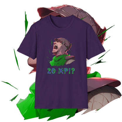 "20 XP!?" Soft Tee