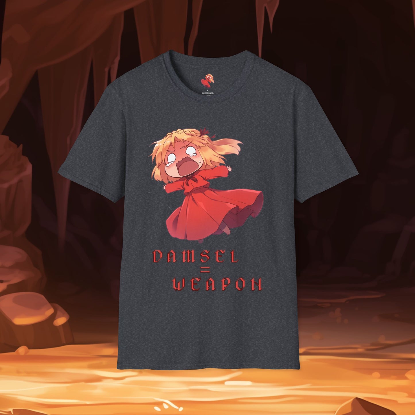 Damsel = Weapon Soft Tee
